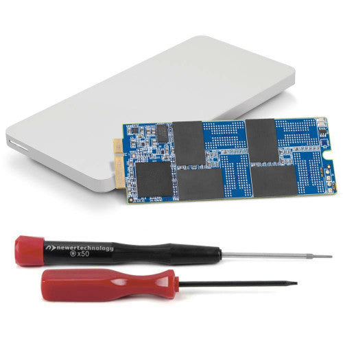 OWC Aura Pro 6G SSD with USB enclosure for MacBook Pro Retina Display Mid 2012-Early 2013 OWC Aura Pro 6G SSD with USB enclosure for MacBook Pro Retina Display Mid 2012-Early 2013